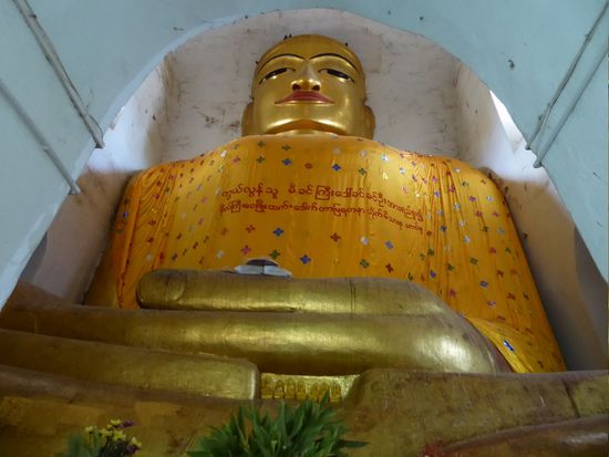 ein ziemlich eingeengter Buddha