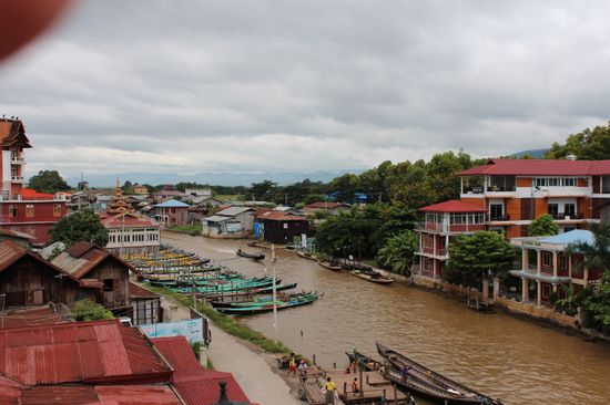 Aussicht von meiner Frühstücksterrasse