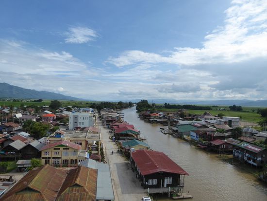Blick hinunter aussen