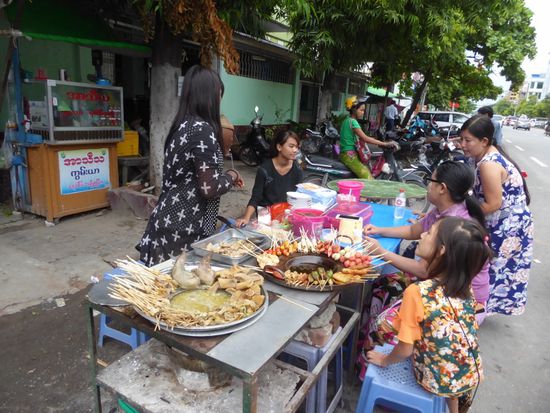 Strassenküche, dafür fehlt mir der Mut.