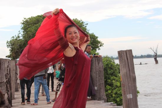 Einmal Model sein...