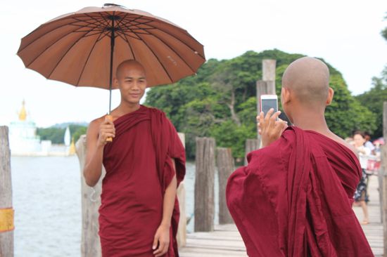 Auch Mönche sind nur Menschen