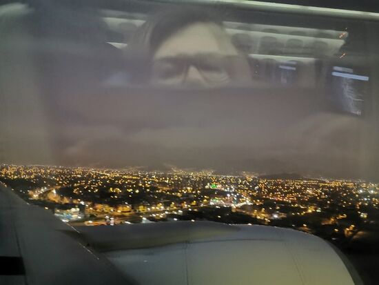 Anflug auf Lima