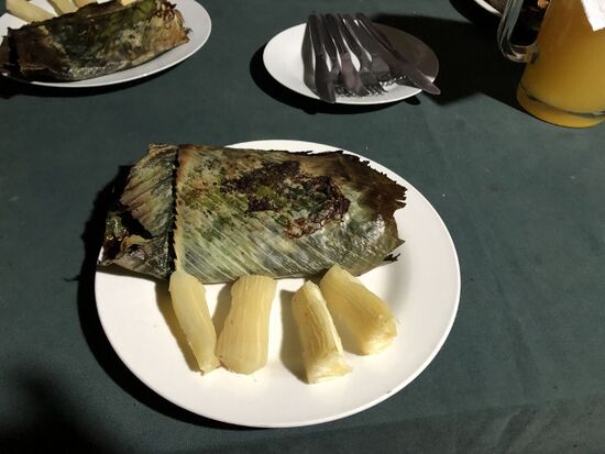 Patharashka mit Yucca