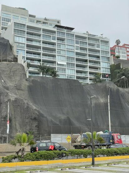 Appartments mit Sicht aufs Meer an der Barranca