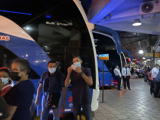 Mit solchen Bussen kann man kaum Bergstrecken fahren - das beruhigt.