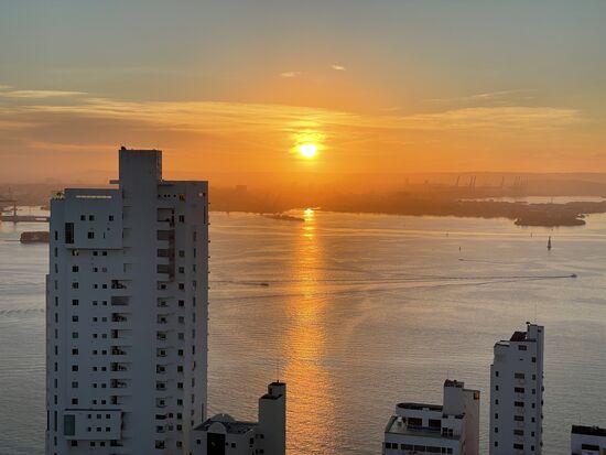 Von der Dachterrasse