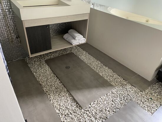 KIeswege hatte ich noch nie in einem Zimmer