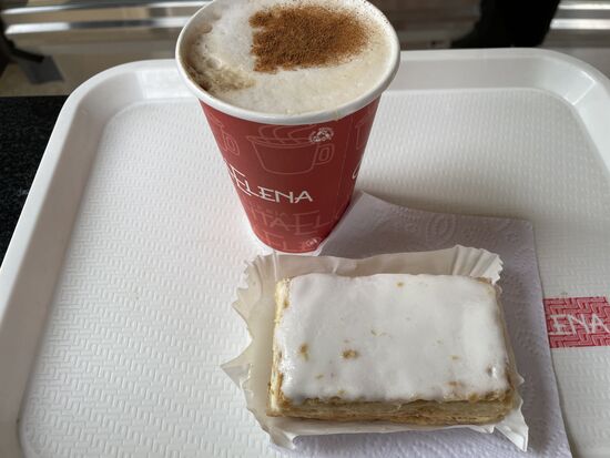 Milhoja blanca - Cremeschnitte