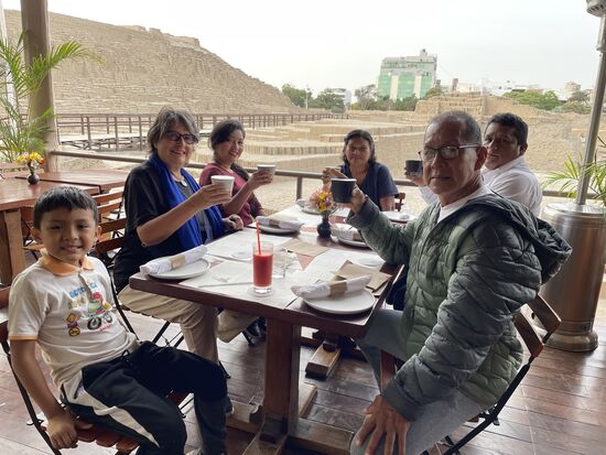 in der Huaca Pucllana