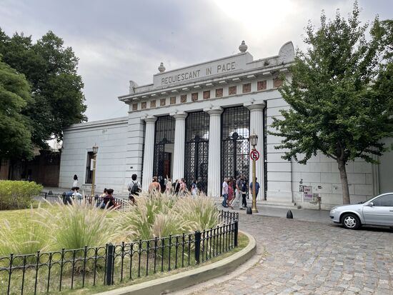 Tor zum Friedhof La Recoleta