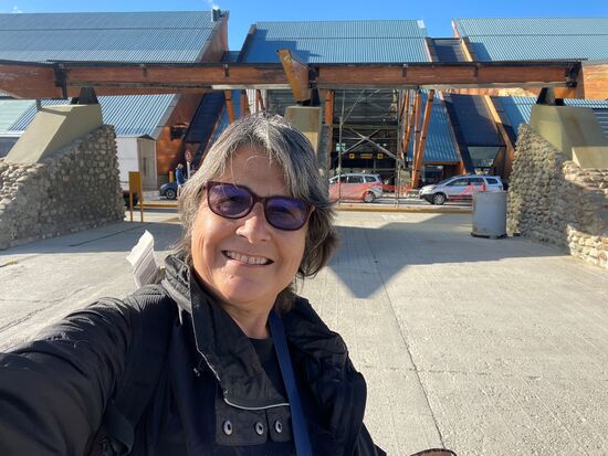 Angekommen auf dem Flugplatz von Ushuaiad