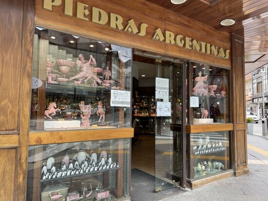 Schmucksteine Argentiiens, ein beliebtes Souvenir.