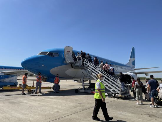 10.00 Uhr - Weiterflug in den Norden
