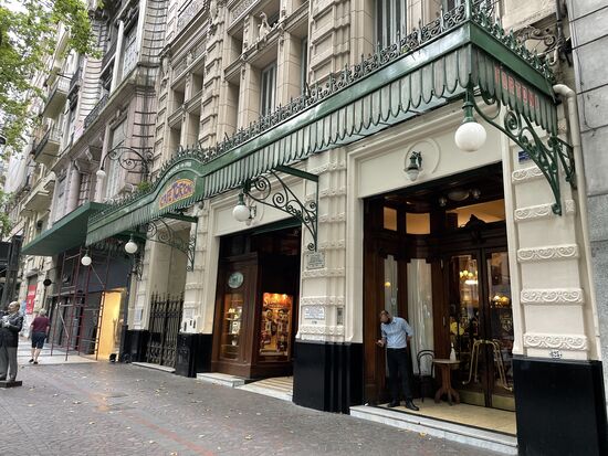 Cafe Tortoni an der Avenida Mayo