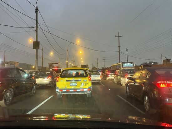 Kurz nach Sonnenuntergang