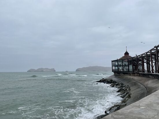 Aussicht auf die vorgelagerten Inseln.