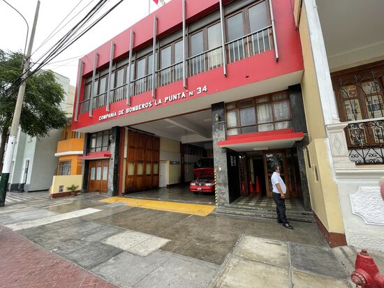 Bomberos, die Feuerwehr der Halbinsel 'la Punta'