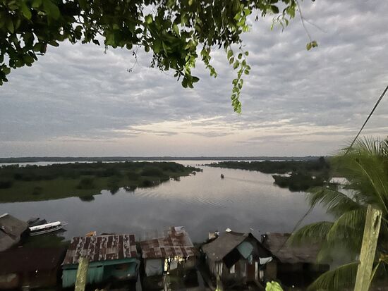 Die Sonne ist bereits untergegangen