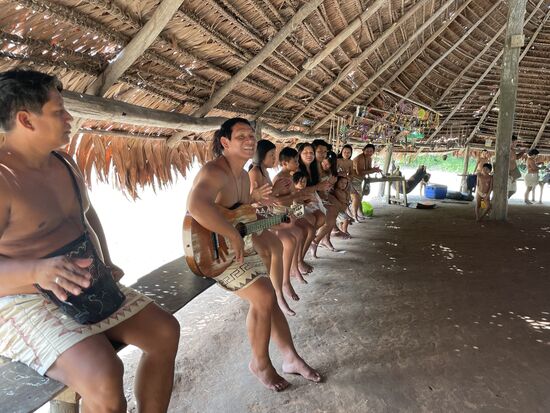 Moises und Mateo, die beiden Brüder von Liborio