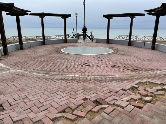 Ob das gestern schon so ausgesehen hat?