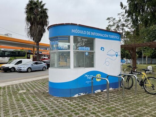 Die Touristeninformation ist verwaist