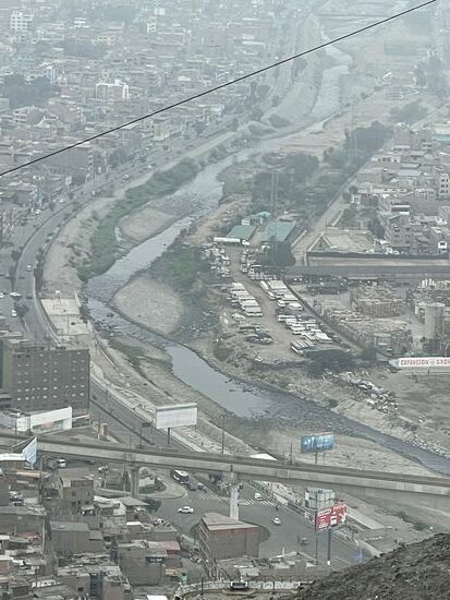 Fluss Rimac, der der Stadt Lima den Namen gab