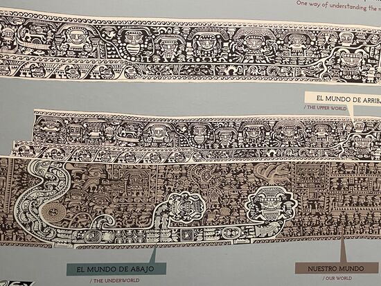 ... wird eine ganze Welt erklärt - Die Schlange als Symbol des Wassers und des Lebens.