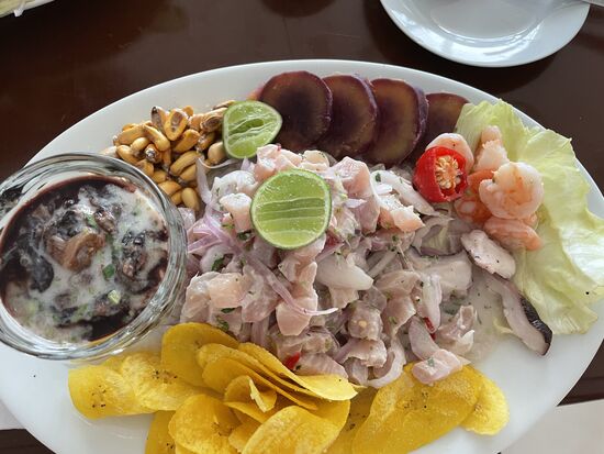 Ceviche mixta