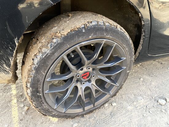 Kein Wunder haben die Räder durchgedreht...