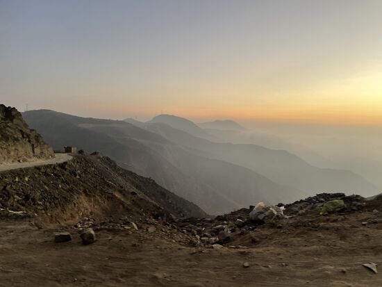 in den Hügeln hinter Lima