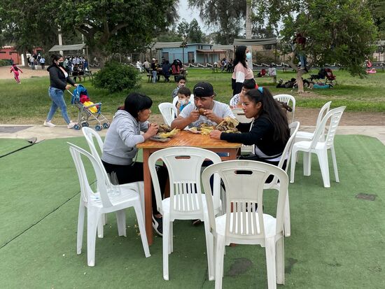 Es scheint zu schmecken.