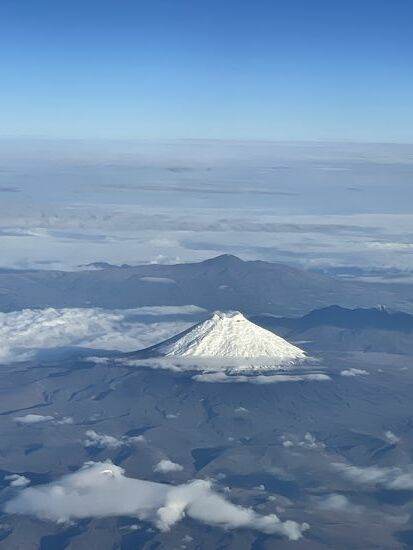 und noch so ein klassisch schöner Vulkan