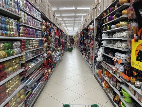 Weihnachtsdeko gegen Halloween