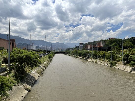 Der Rio Medellin
