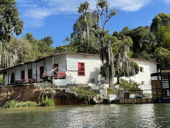Das einzige Haus, das nicht unter Wasser geriet ist heue ein Museum