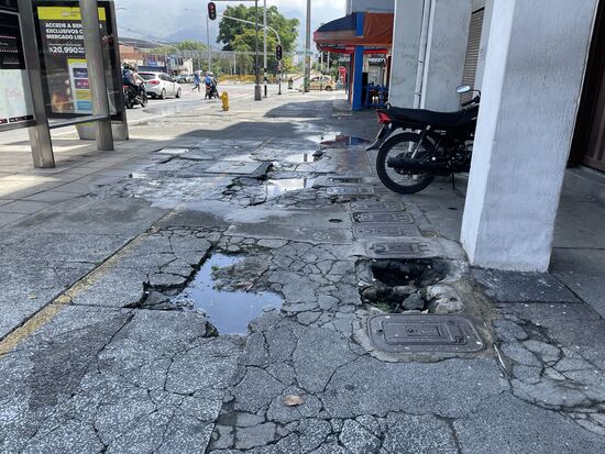 Es ist immer gut, wenn man auf den Boden achtet.