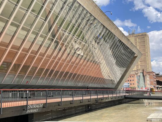 Die Bibliothek von Medellin