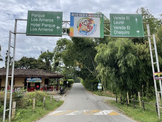 Parque los Arrieros - Park der Maultiertreiber