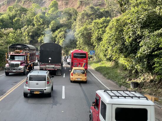 Es geht in die Berge