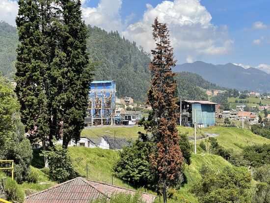 Der Salzabbau ist noch immer in Betrieb