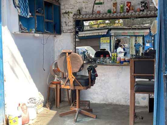 Kurz beim Frisör reingucken