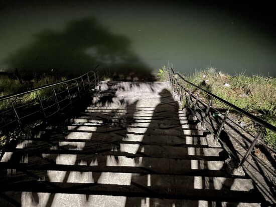 Das Wasser ist immer noch da.