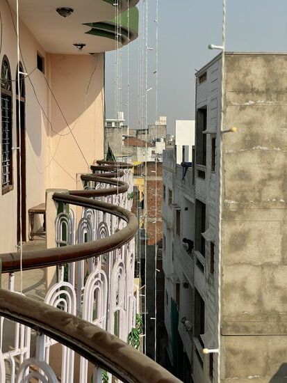 Mein kleiner Hotelbalkon