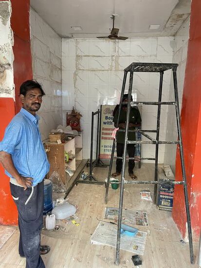 Bei Sadhov wird gearbeitet