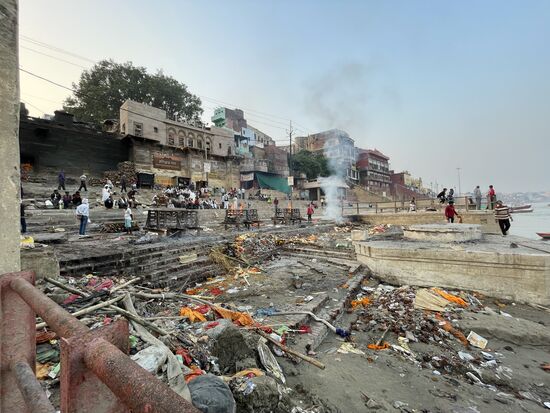 Der exklusivste und teuerste Platz für eine Kremation ist auf dem Rondell in der Mitte des Platzes