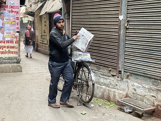 Der Zeitungsverträger