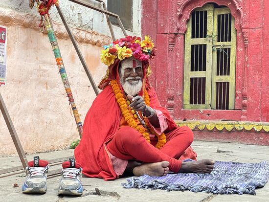 Er scheint ein Überbleibsel der Hippiezeit zu sein