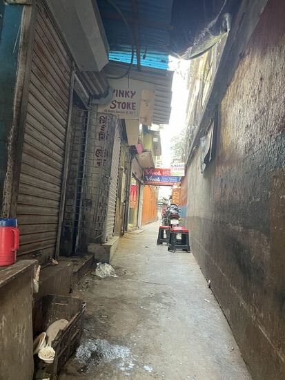 Blick in eine Seitengasse