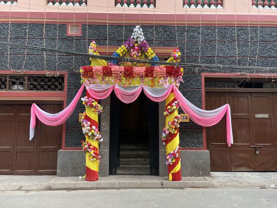 Wahrscheinlich hat hier jemand geheiratet.